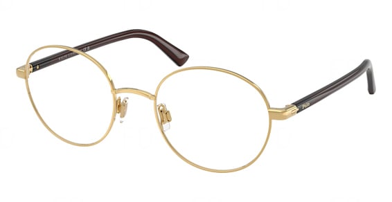 Polo PH1248 - Shiny Gold, Metal, Mixed Shapes frame