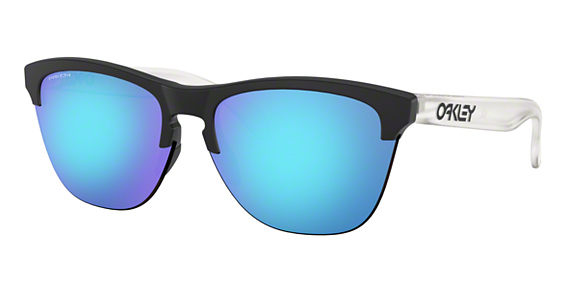 Oakley OO9374 FROGSKINS LITE - Matte Black, Acetate, Oval frame