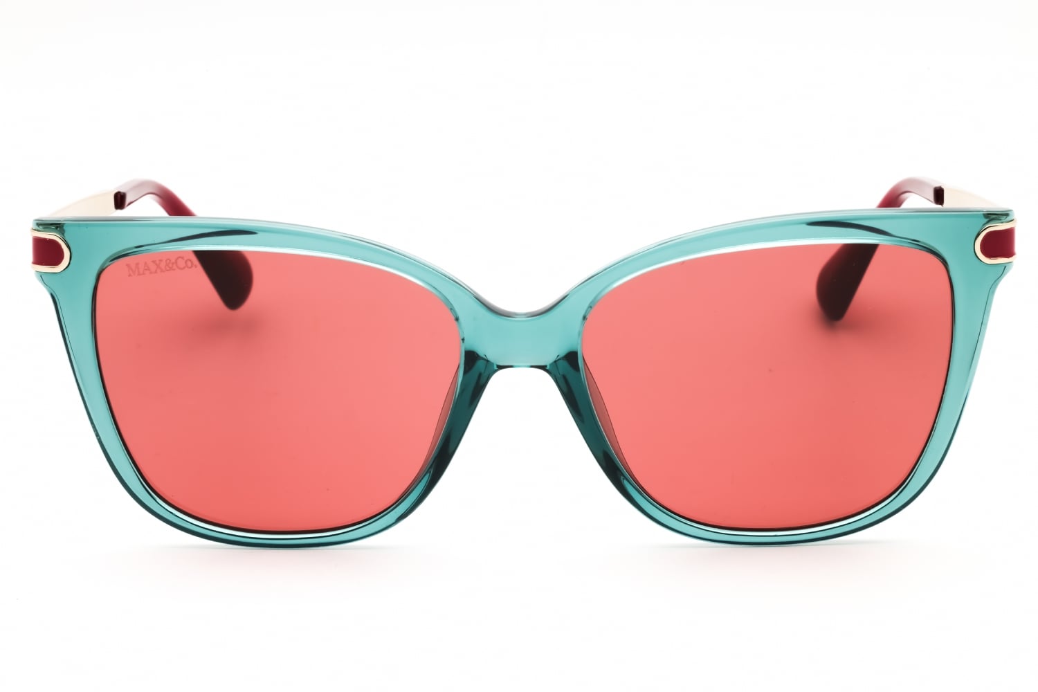 Max & Co MO0100 - Shiny Light Green, Acetate, Rectangle frame