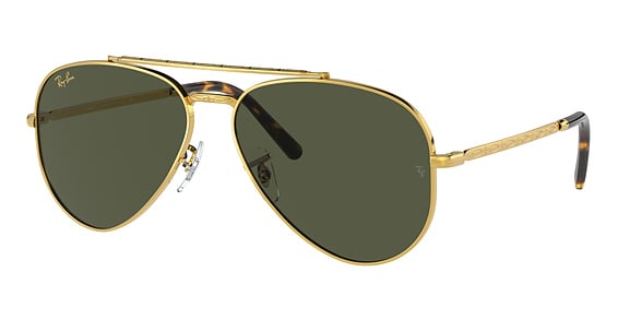 Ray-Ban RB3625 NEW AVIATOR - Legend Gold, Metal, Aviator frame