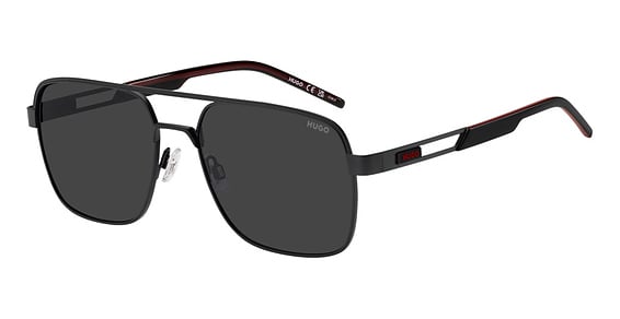 HUGO HG 1384/S/US - 003ir Mtt Black, Metal, Aviator frame
