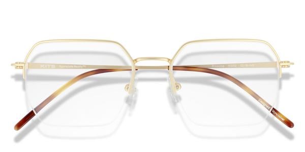 KITS Roscoe - Matte Gold, Stainless Steel, Rimless frame