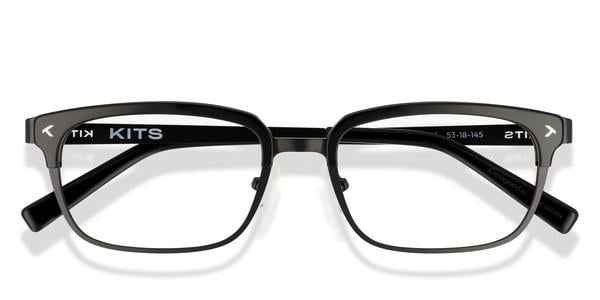 KITS Ellery - Black / Black, Acetate, Rectangle frame