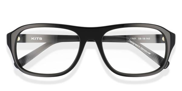 KITS Tine - Black, Acetate, D Frame frame