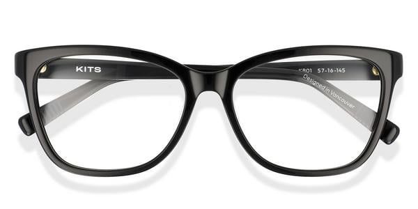 KITS Aina - Black, Acetate, Cat Eye frame