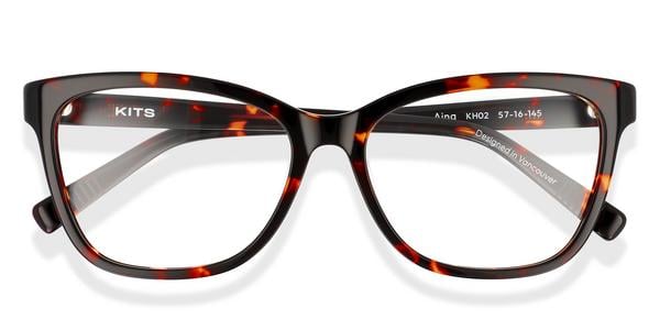 KITS Aina - Dark Havana, Acetate, Cat Eye frame