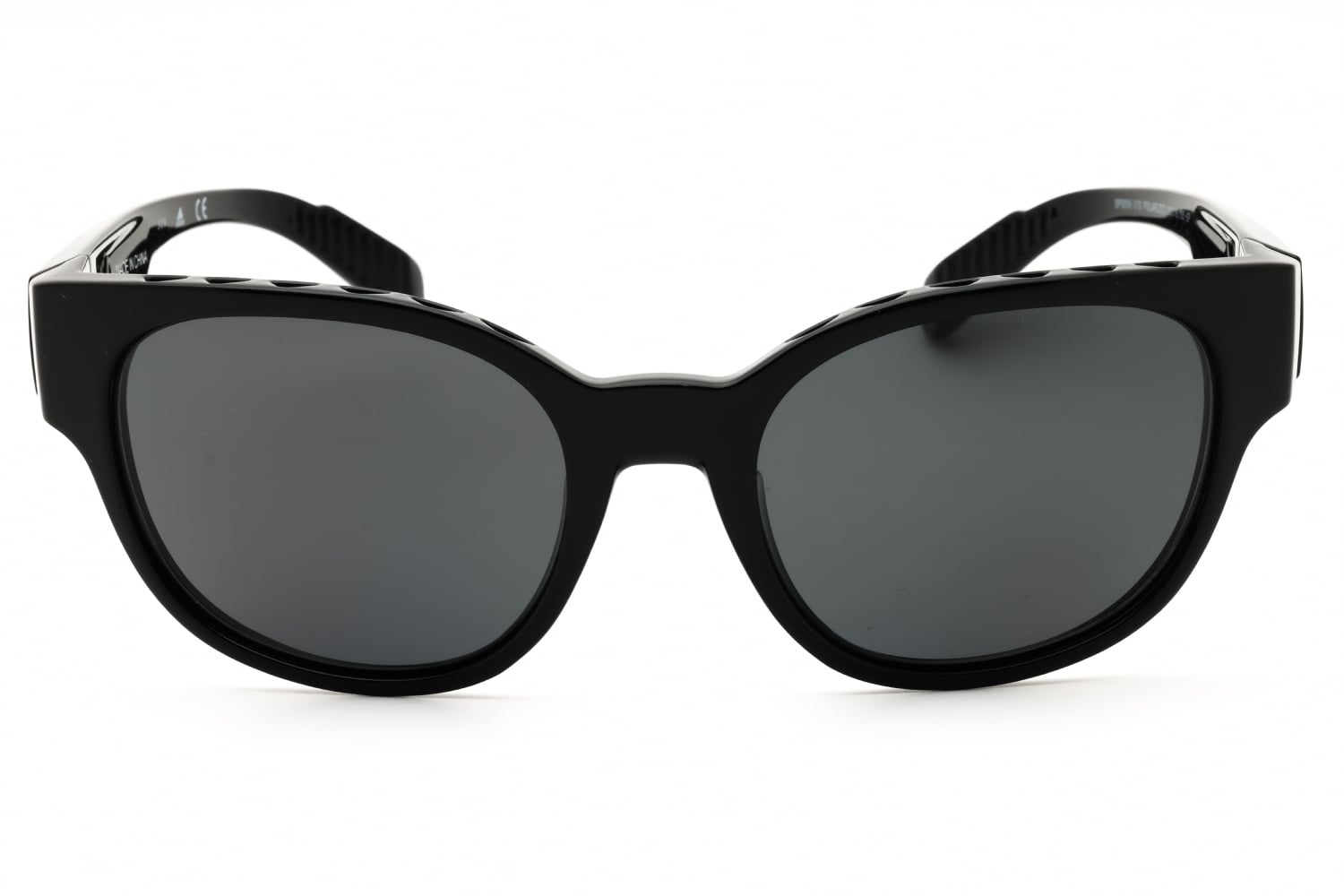 Adidas SP0009 - Shiny Black, Acetate, Mixed Shapes frame