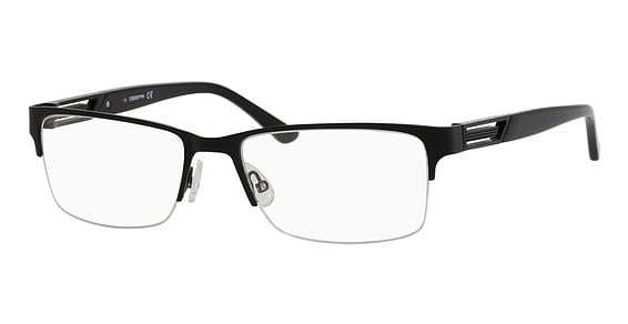 Liz Claiborne CB 226 - Matte Black, Stainless Steel, Rectangle frame