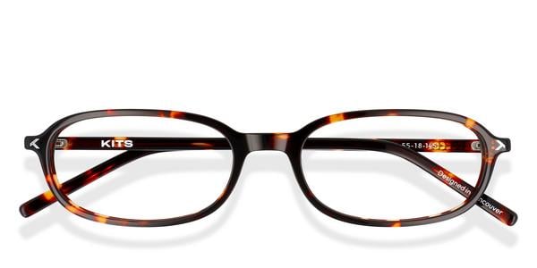 KITS Ikigai - Dark Havana, Acetate, Oval frame