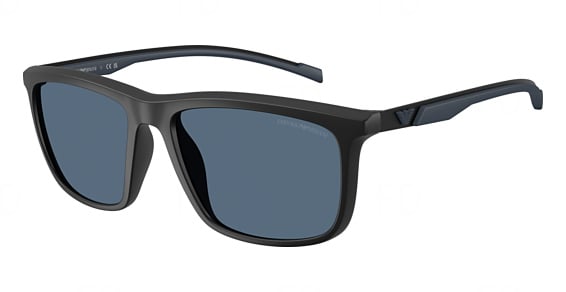 Emporio Armani EA4278U - Matte Black, Acetate, Mixed Shapes frame