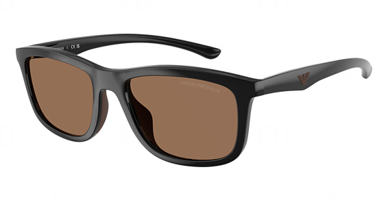 Emporio Armani EA4277U - Shiny Black, Acetate, Mixed Shapes frame
