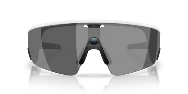 Oakley Meta Vanguard AI Glasses OW8001 - White, Plastic, Wrap-Around frame
