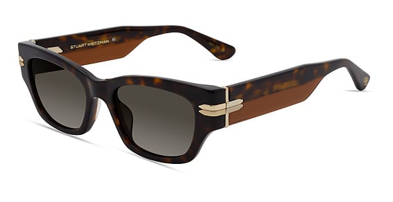 Stuart Weitzman WZN 8011/G/S - 086ha Hvn, Acetate, Rectangle frame