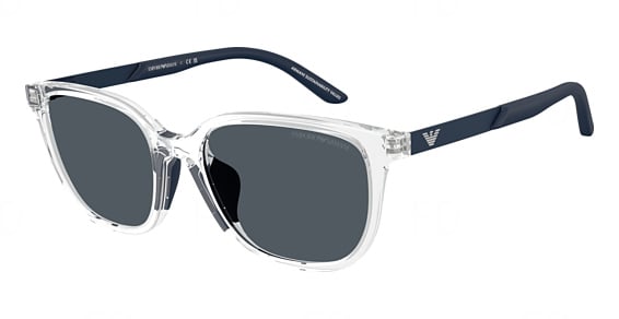 EMPORIO ARMANI KIDS EK4006U - Shiny Crystal, Acetate, Round frame