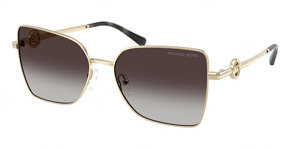 Michael Kors MK1186 PATRA - Light Gold, Metal, Mixed Shapes frame