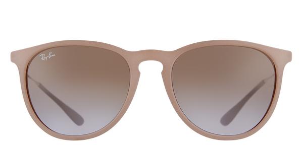 Ray-Ban RB4171 ERIKA - Dark Rubber Sand, Acetate, Round frame