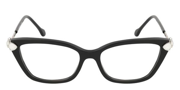 Swarovski SK2011 - Black, Acetate, Cat Eye frame
