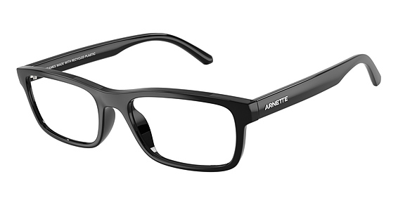 Arnette AN7279U CROSSWALK - Recycled Black, Acetate, Rectangle frame