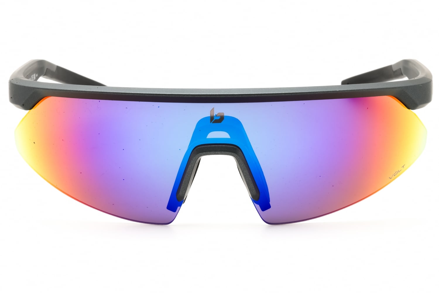 Bolle MICRO EDGE - Titanium Matte - Volt Ultraviolet, Acetate, Wrap-Around frame