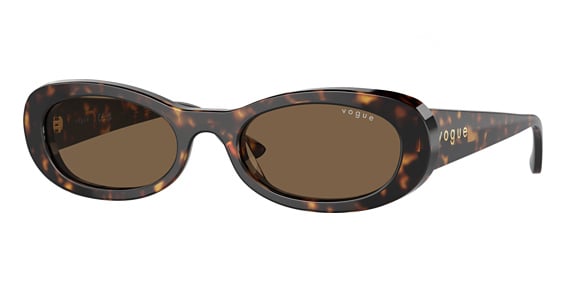 Vogue VO5582S - Dark Havana, Plastic, Oval frame