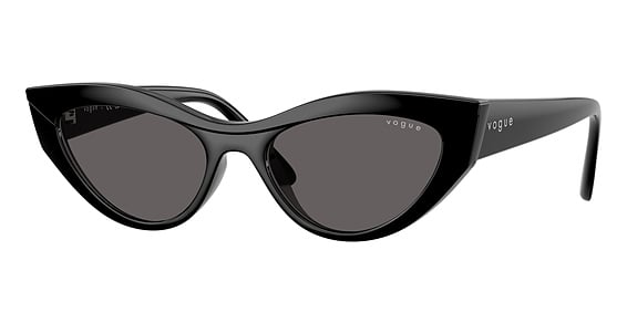 Vogue VO5637SU - Black, Acetate, Cat Eye frame