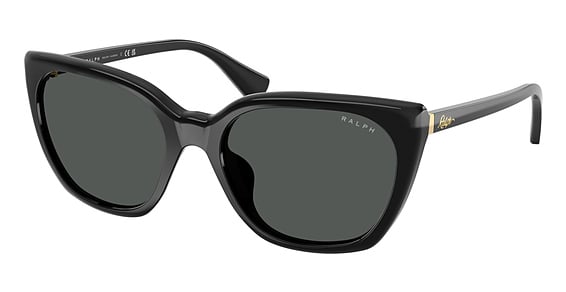 Ralph Lauren RA5330U - Shiny Black, Plastic, Cat Eye frame