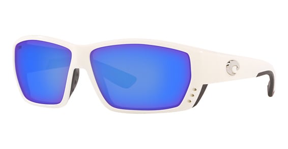 Costa Del Mar 6S9009 TUNA ALLEY - 25 White, Acetate, Rectangle frame