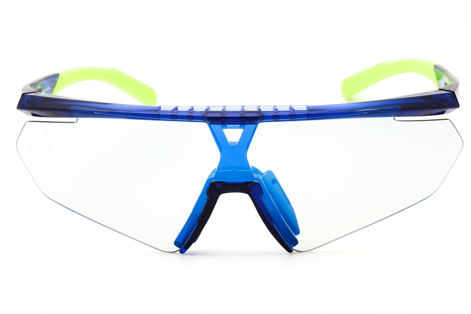 Adidas SP0027 - Matte Blue, Acetate, Wrap-Around frame