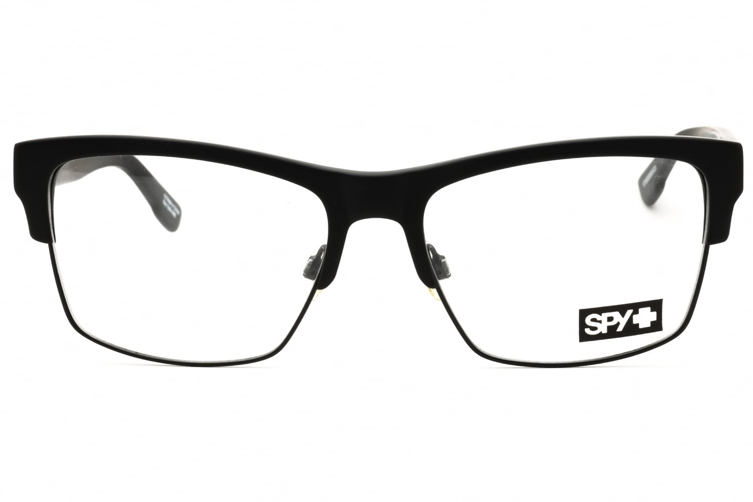 SPY WESTON 5050 57 - Matte Black, Metal, Rectangle frame