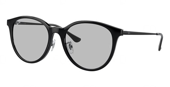 Ray-Ban RB4334D - Black, Acetate, Oval frame