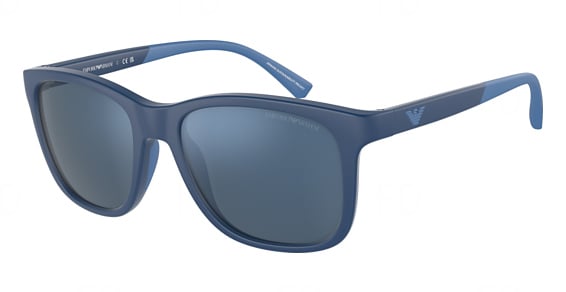 EMPORIO ARMANI KIDS EK4184 - Matte Blue, Acetate, Oval frame