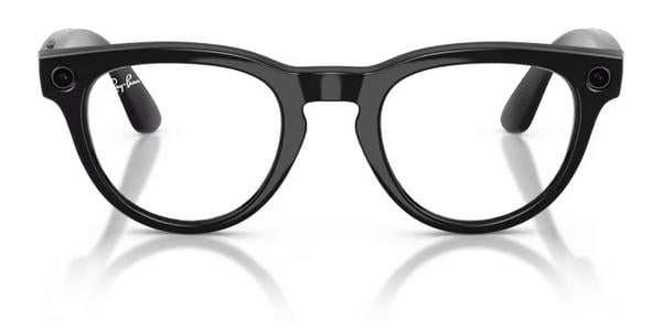 Ray-Ban RW4013F HEADLINER Meta Gen2 - Black, Plastic, Round frame