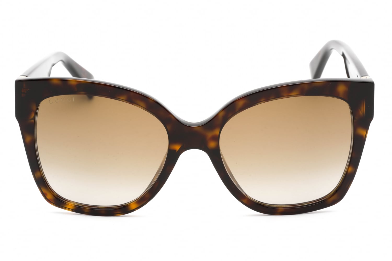 Gucci GG0459S - Havana Gold, Acetate, Cat Eye frame