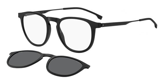 Hugo Boss Boss 1640/CS - Subm9 Blk Mtblk, Plastic, Rectangle frame