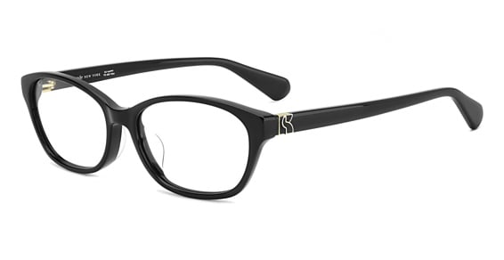 Kate Spade Conceta/FJ - Black, Acetate, Rectangle frame