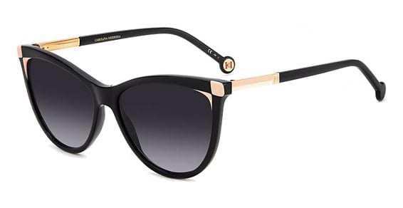 Carolina Herrera HER 0141/S - Kdx9o Blacknude, Plastic, Cat Eye frame