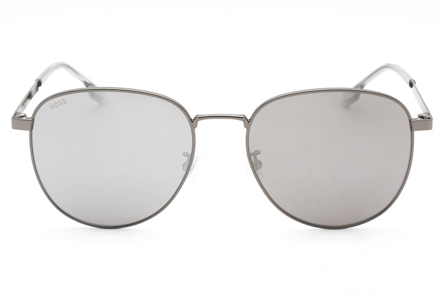 Hugo Boss BOSS 1536/F/S - Ruthenium, Metal, Round frame