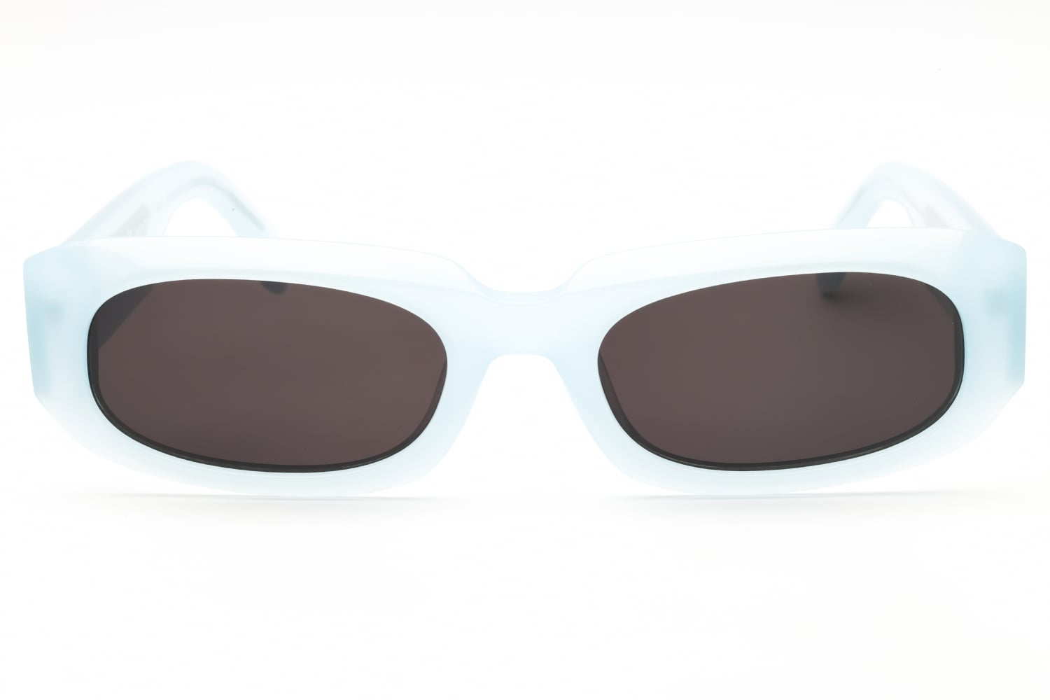 Palm Angels NOAH - Light Blue, Plastic, Oval frame
