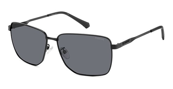Polaroid PLD 2143/G/S/XN - 807m9 Black, Stainless Steel, Rectangle frame