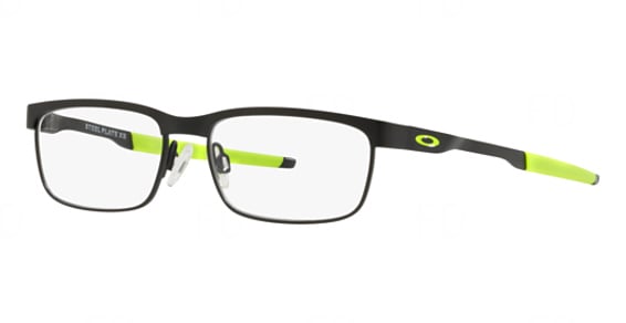 Oakley OY3002 STEEL PLATE XS - Satin Black, Metal, Rectangle frame