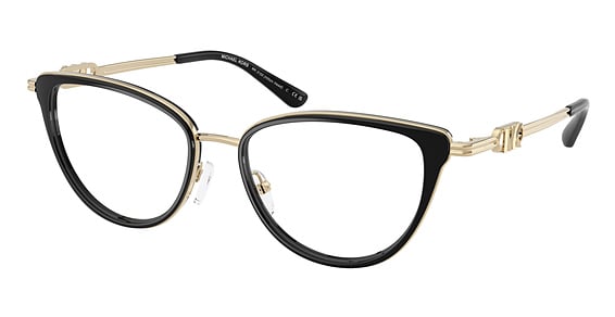 Michael Kors MK3103 HILTON HEAD - Black, Metal, Mixed Shapes frame