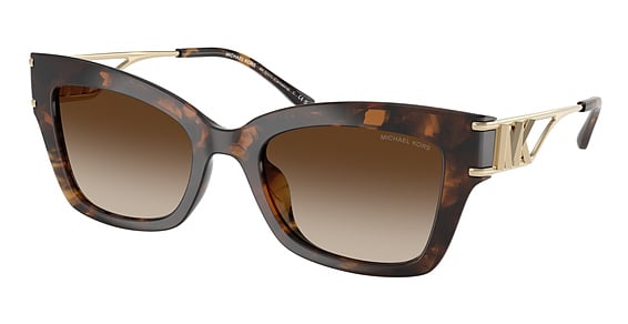 Michael Kors MK2237U CANTABRIA - Dark Tortoise, Acetate, Cat Eye frame
