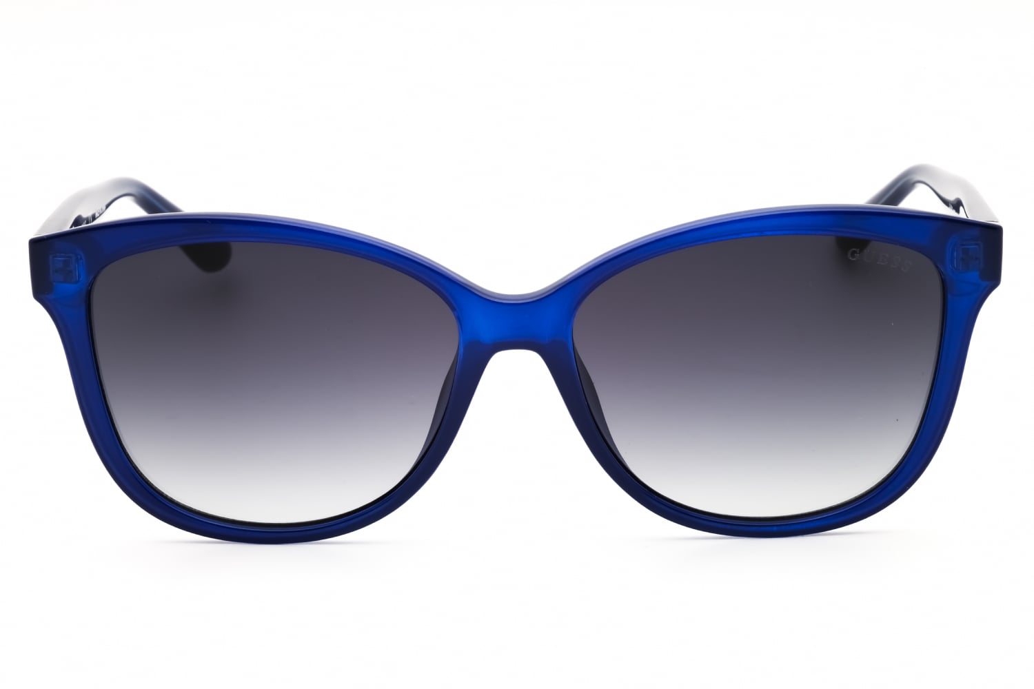 Guess GU7828 - Shiny Blue, Acetate, Rectangle frame