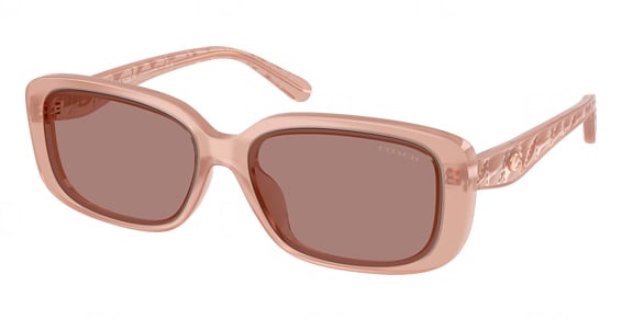 COACH HC8444D CBY86 - Milky Pink, Acetate, Oval frame