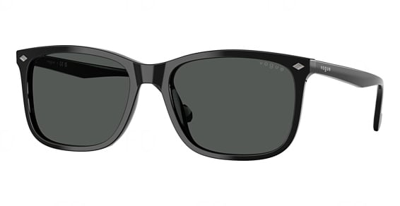 Vogue VO5618S - Black, Plastic, Rectangle frame
