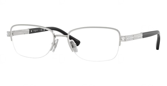 Vogue VO4368B - Silver, Metal, Mixed Shapes frame