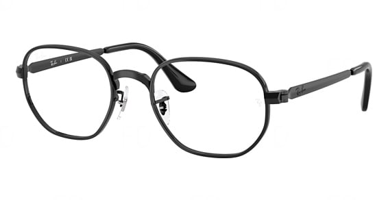 Ray-Ban RX6559 HEXAGONAL MAX - Black, Metal, Mixed Shapes frame
