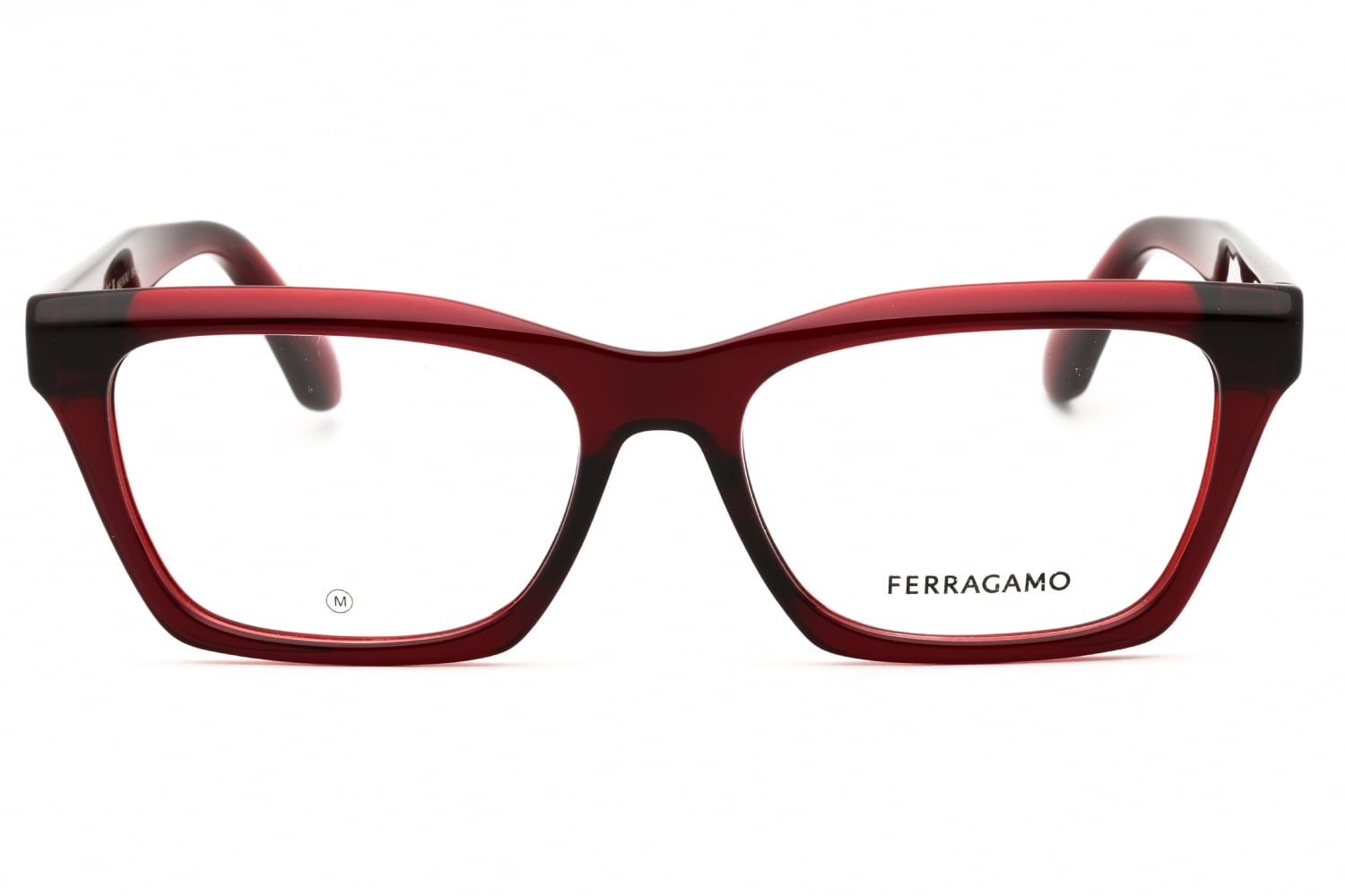 Salvatore Ferragamo SF2986 - Transparent RED, Acetate, Rectangle frame