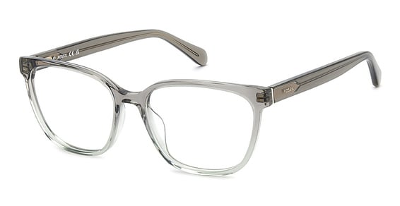 Fossil FOS 7200/US - Brw Green, Acetate, Rectangle frame