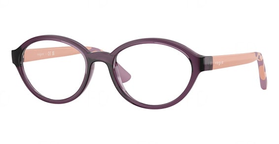 Vogue Junior Optical VY2043 - Transparent Violet, Acetate, Oval frame